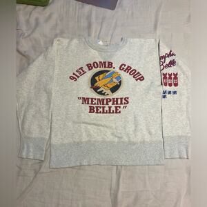 Buzz Rickson 91st Bomb Group “Memphis Belle” Sweatshirt – Size Small